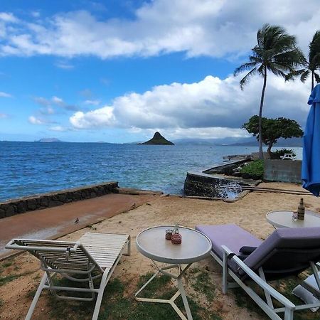 Вилла 1Br With 1Ba Oceanfront In Beautiful Kualoa Кано Экстерьер фото